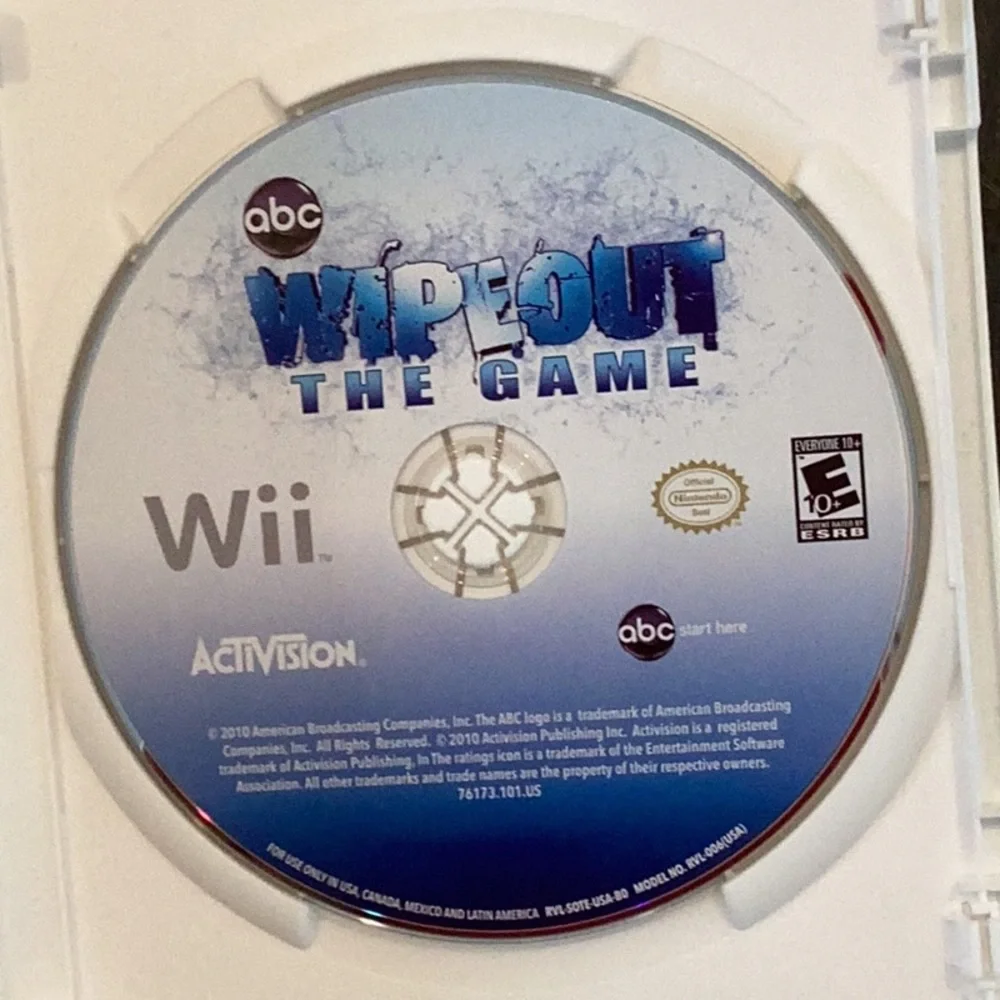 Shrek The Third Nintendo Wii Game & Madagascar Escape 2 Africa & Wipeout Games